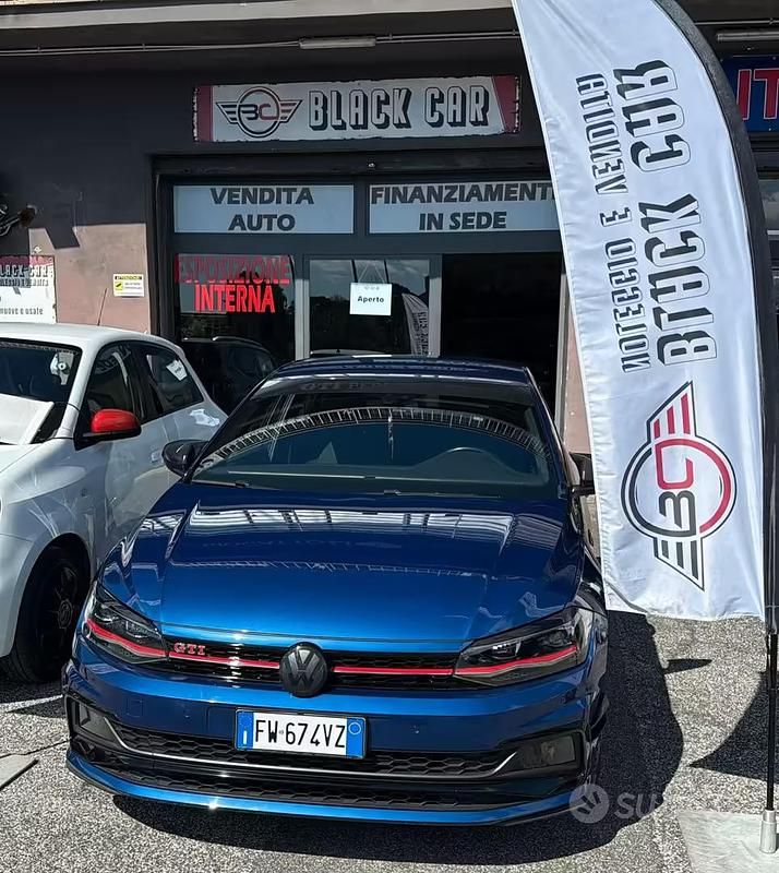 Usata VW Polo GTI 200 CV (147 kW) 2019 Blu Utilitaria