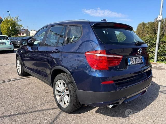 Usata BMW X3 184 CV (135 kW) 2013 Blu SUV