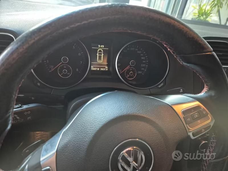 Usata VW Golf VI GTI 211 CV (155 kW) 2009 Nero Utilitaria