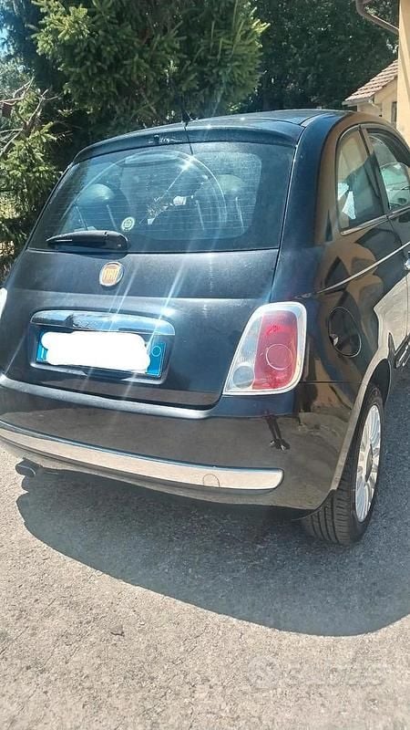 Usata Fiat 500 75 CV (55 kW) 2009 Nero Berlina