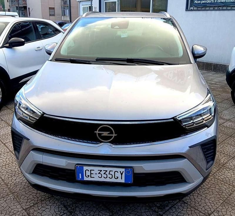 Usata Opel Crossland X Elegance 83 CV (61 kW) 2021 Argento SUV