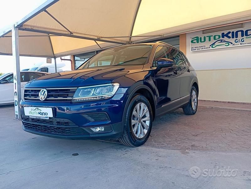 Usata VW Tiguan Business 150 CV (110 kW) 2021 Blu SUV