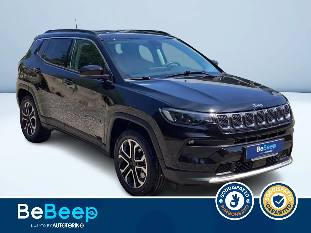 Usata Jeep Compass Limited 130 CV (95 kW) 2022 Nero metallizzato SUV