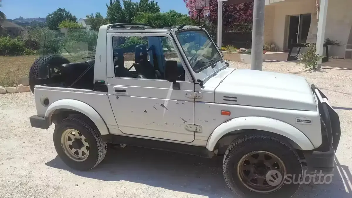 Usata Suzuki Samurai 69 CV (50 kW) 1993 Bianco SUV