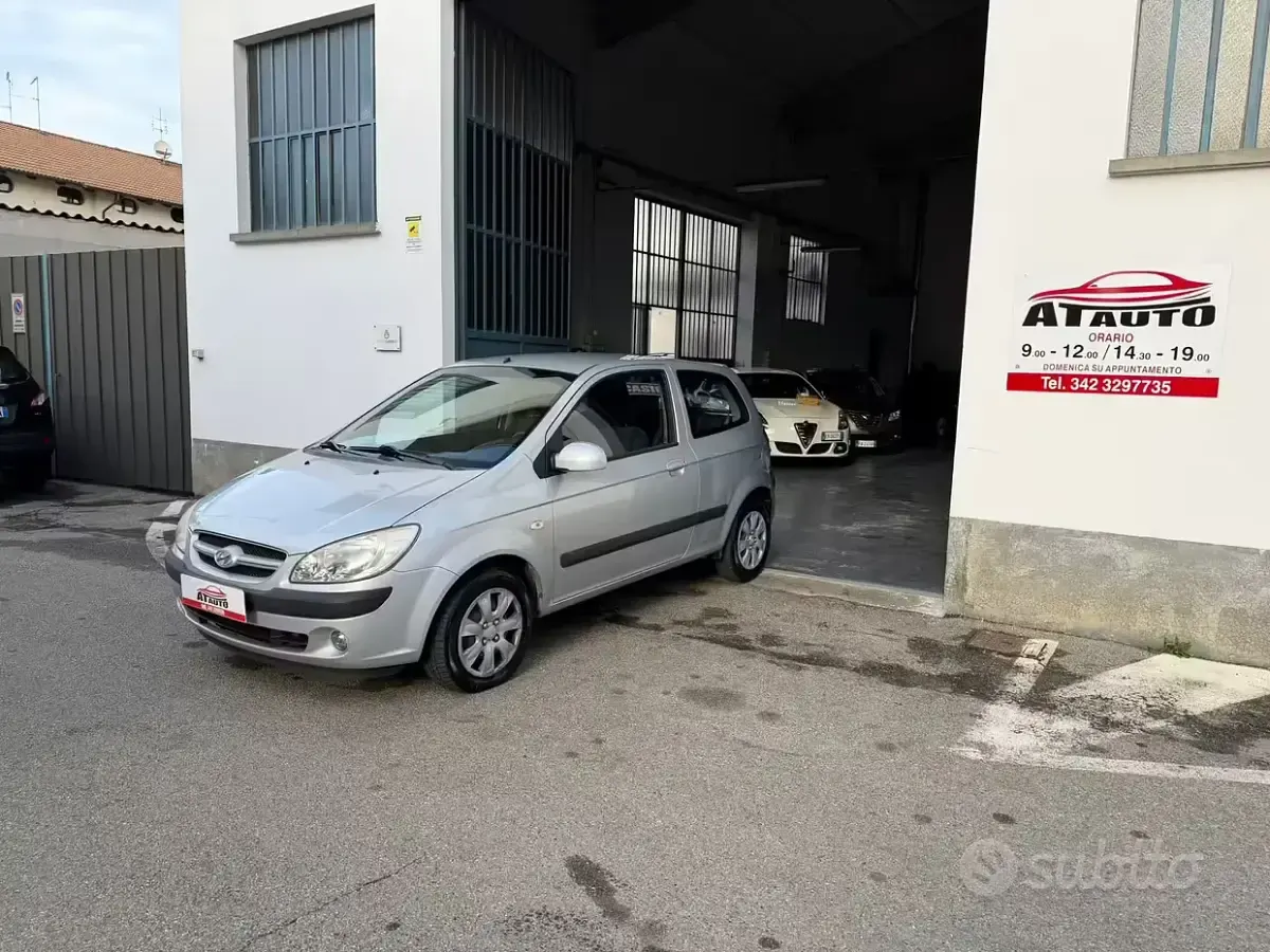 Gebraucht Hyundai Getz Style 88 PS (64 kW) 2007 Grau Kleinwagen