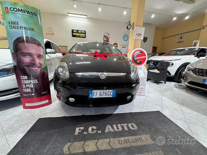 Usata Fiat Punto Evo S 75 CV (55 kW) 2011 Nero Utilitaria
