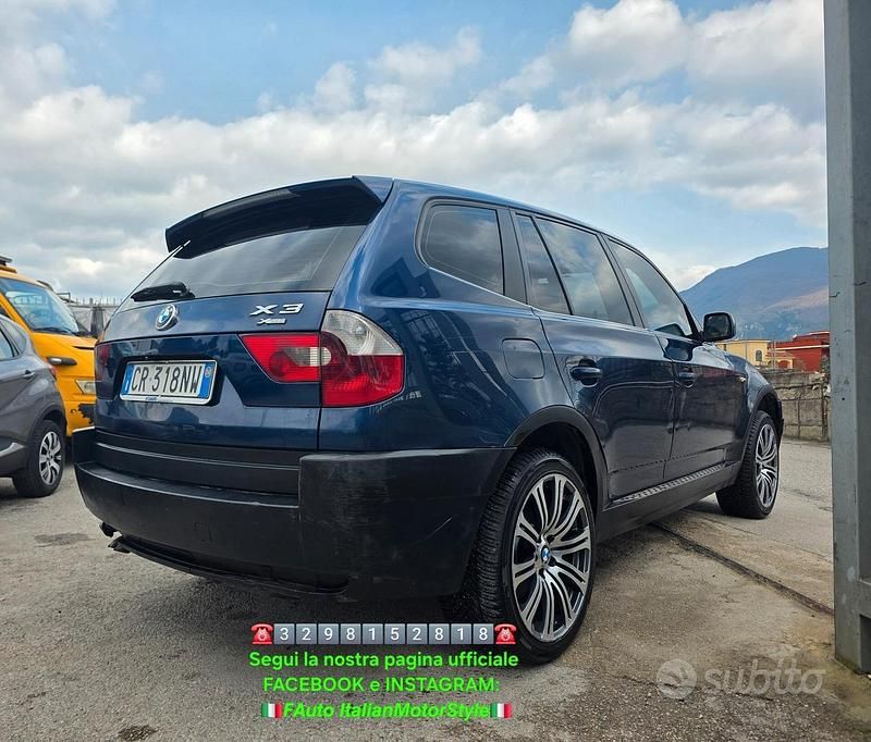 Usata BMW X3 204 CV (150 kW) 2004 Blu SUV