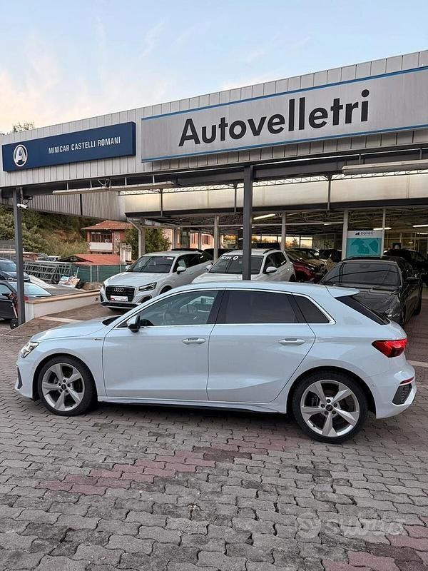 Usata Audi A3 S-Line 150 CV (110 kW) 2024 Bianco Berlina