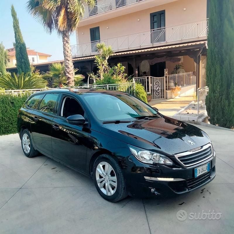 Nero Usata 2014 Peugeot 308 Allure Station wagon | 6000 € (Buon prezzo) - Immagine 1/4