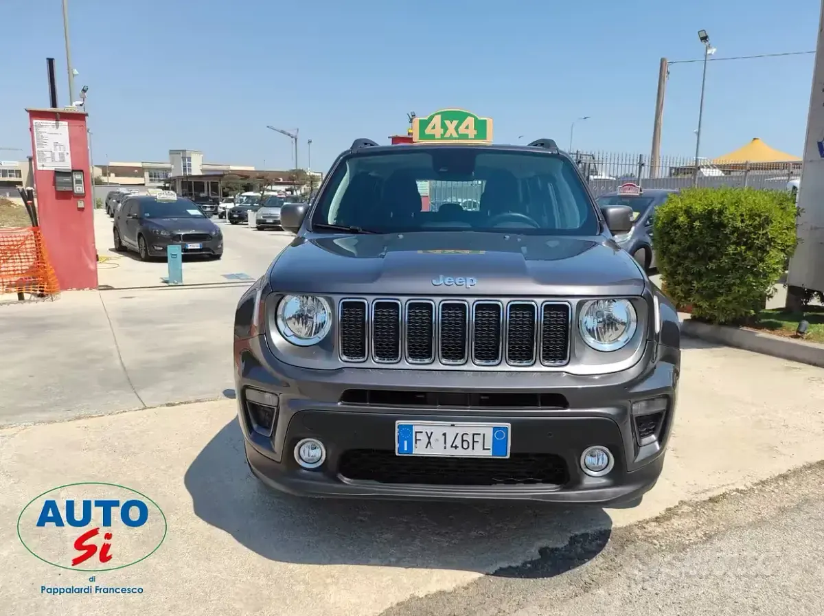 Usata Jeep Renegade 140 CV (102 kW) 2019 Grigio SUV
