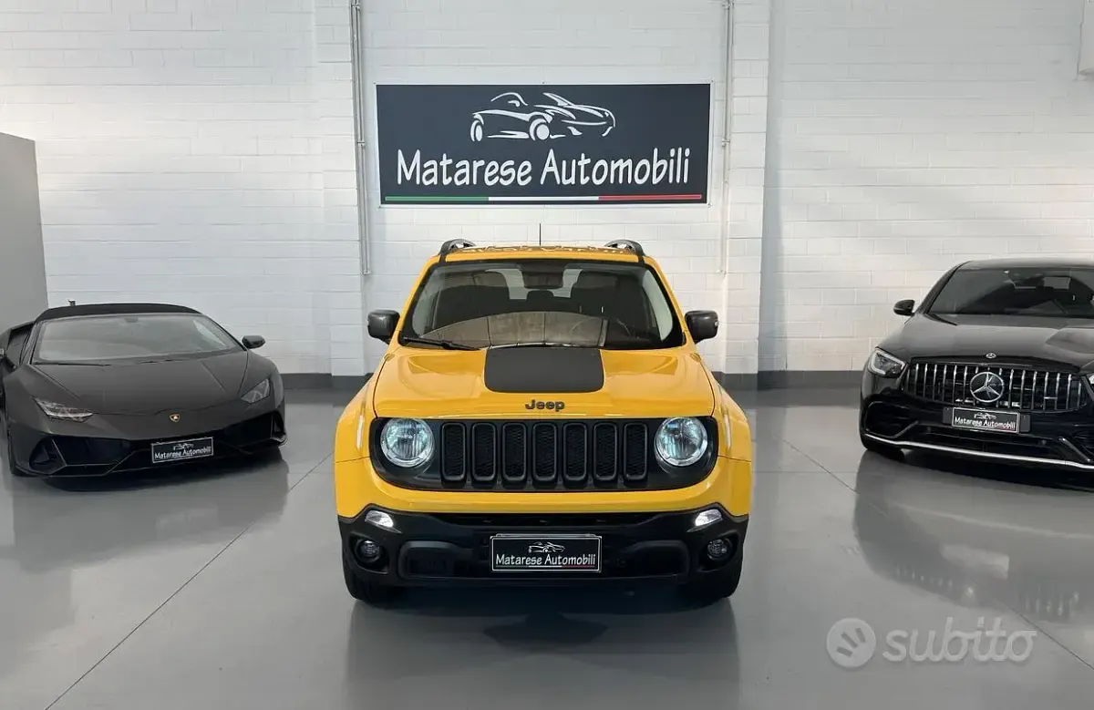 Usata Jeep Renegade Trailhawk 170 CV (125 kW) 2017 Giallo SUV