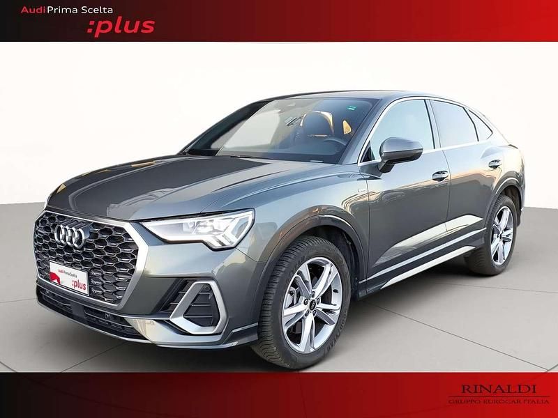 Grigio daytona perlato Usata 2024 Audi Q3 Sportback S-Line SUV | 45.900 € (Buon prezzo) - Immagine 1/4