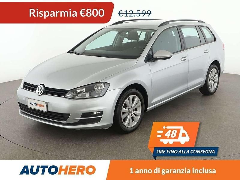 Argento Usata 2016 VW Golf VII Comfortline Station wagon | 11.799 € (Buon prezzo) - Immagine 1/3