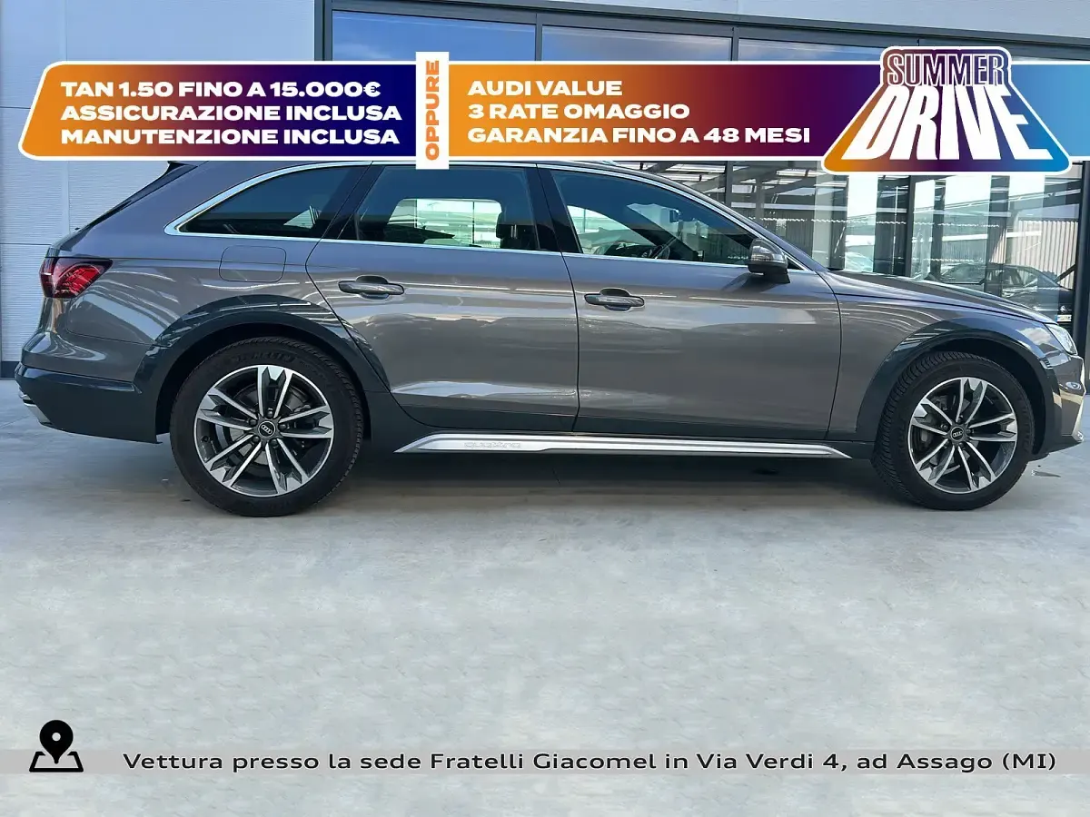 Usata Audi A4 Allroad Business 204 CV (150 kW) 2021 Z8 grigio terra metallizzato Station wagon