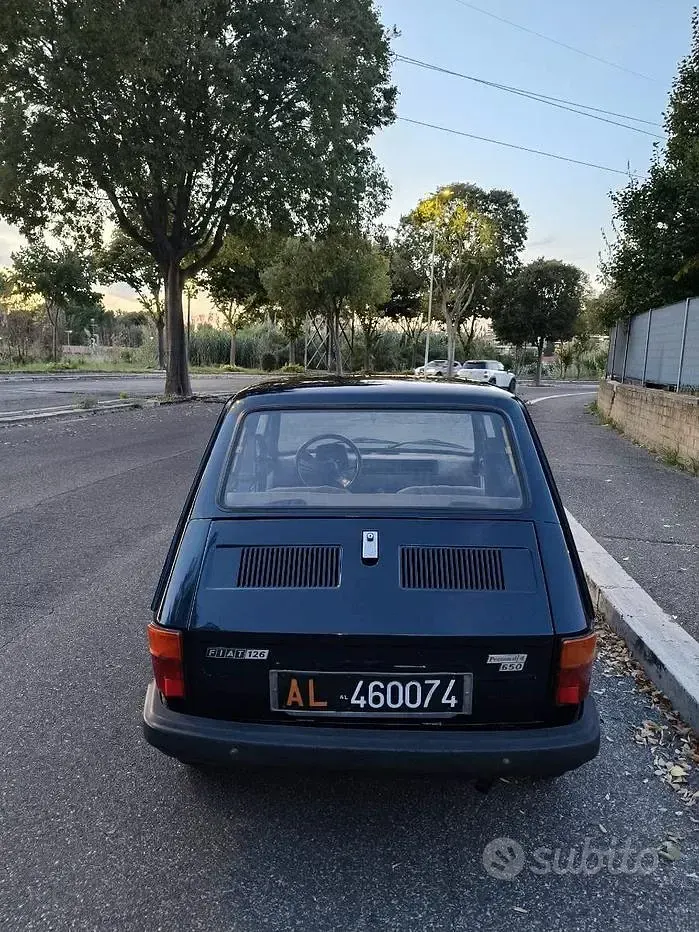 Usata Fiat 126 24 CV (17 kW) 1982 Blu Utilitaria
