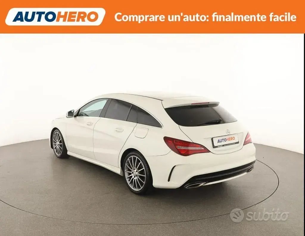 Usata Mercedes CLA220 177 CV (130 kW) 2016 Bianco Coupé
