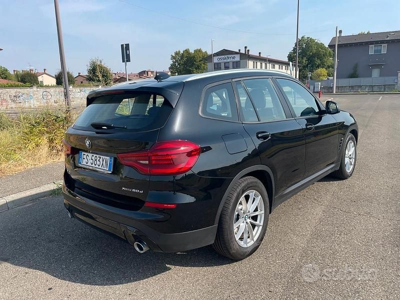 Usata BMW X3 Advantage 190 CV (139 kW) 2018 Nero SUV