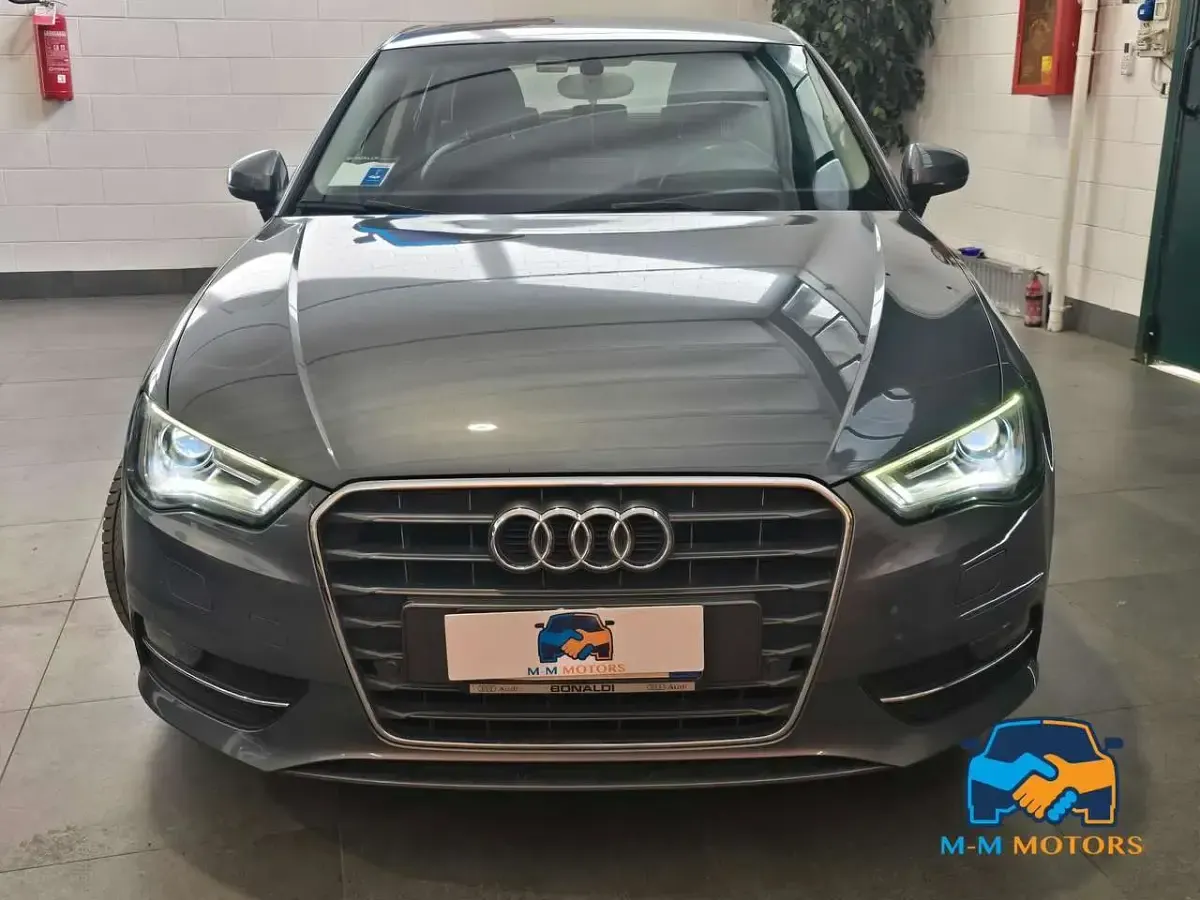Usata Audi A3 Ambition 110 CV (80 kW) 2014 Grigio Berlina