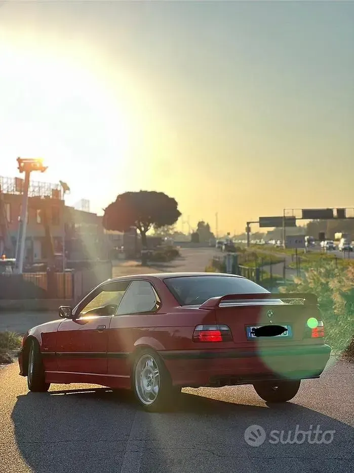 Usata BMW 320 150 CV (110 kW) 1996 Rosso Coupé