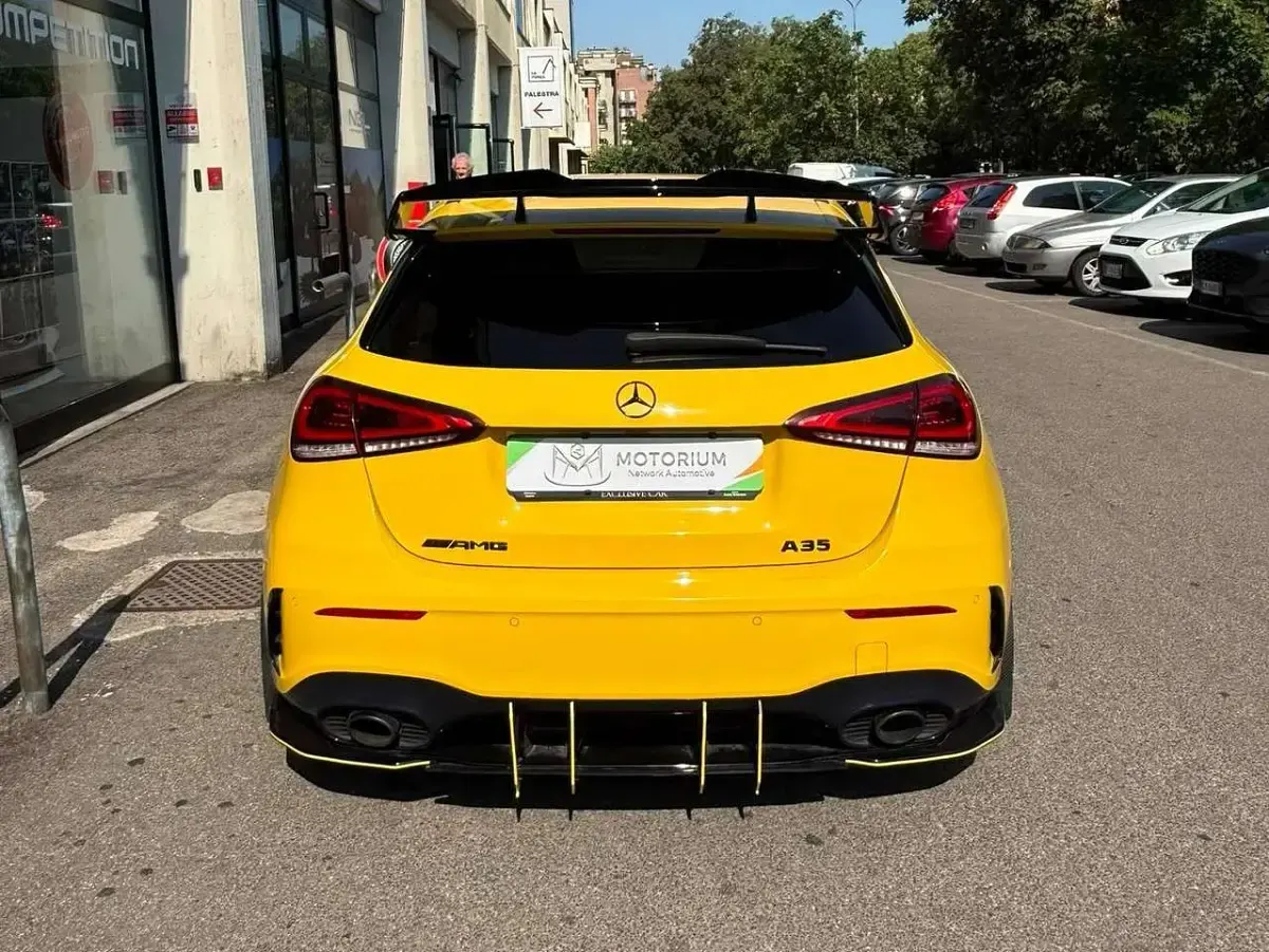 Usata Mercedes A35 AMG AMG 306 CV (225 kW) 2019 Giallo Berlina