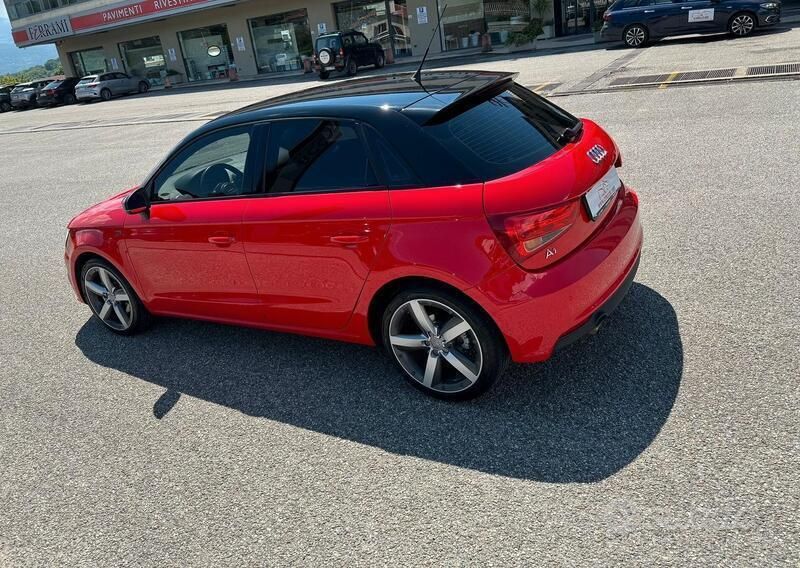 Usata Audi A1 116 CV (85 kW) 2018 Rosso Utilitaria