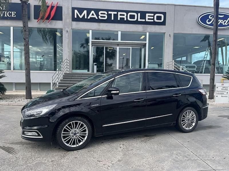 Usata Ford S-MAX Vignale 150 CV (110 kW) 2018 Nero Monovolume