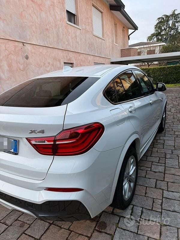 Usata BMW X4 M Sport 190 CV (139 kW) 2016 Bianco SUV