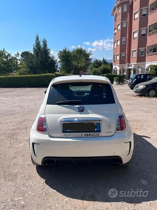Begagnad Fiat 500C Abarth 134 HK (98 kW) 2008 Vit Cab