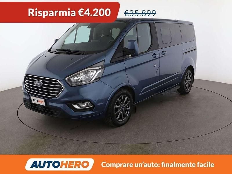 Usata Ford Tourneo Custom Titanium 185 CV (136 kW) 2021 Blu Furgone