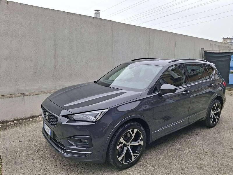 Grigio urano Usata 2021 Seat Tarraco FR-Line SUV | 29.500 € (Buon prezzo) - Immagine 1/4