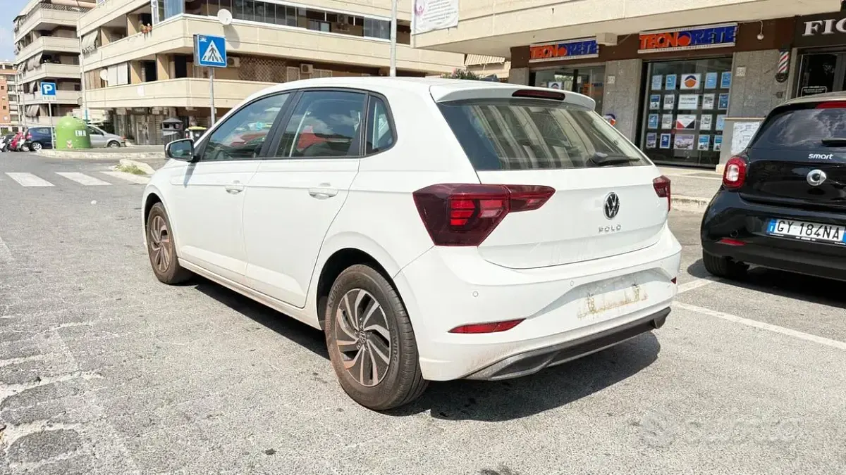 Usata VW Polo Style 80 CV (58 kW) 2022 Bianco Utilitaria