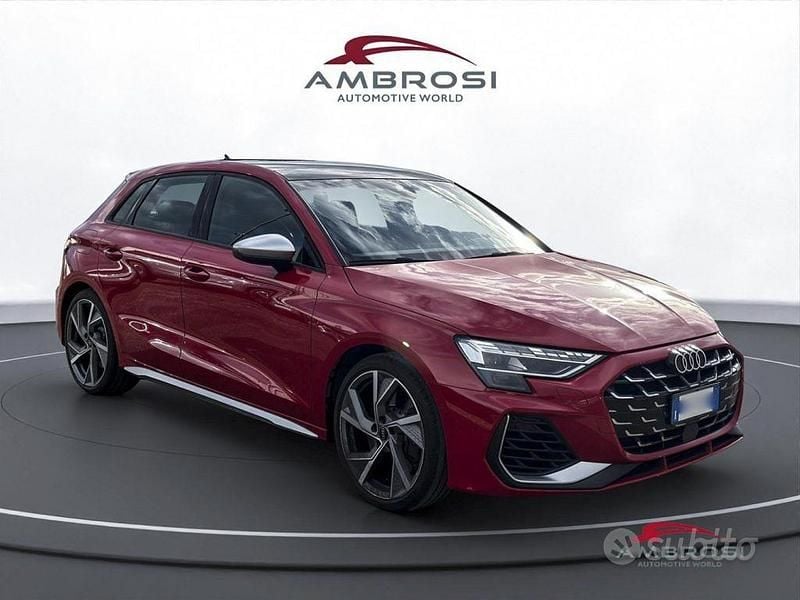 Usata Audi S3 Sport 333 CV (244 kW) 2024 Rosso Berlina