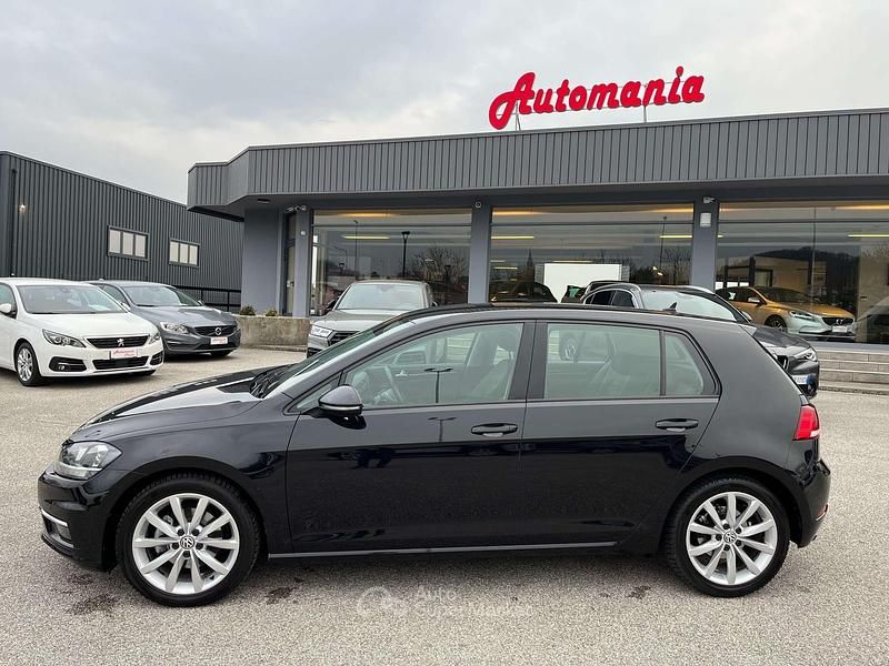 Usata VW Golf VII Executive 116 CV (85 kW) 2019 Nero Berlina