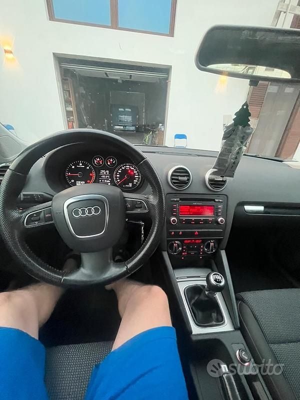 Usata Audi A3 2010 Bianco Utilitaria