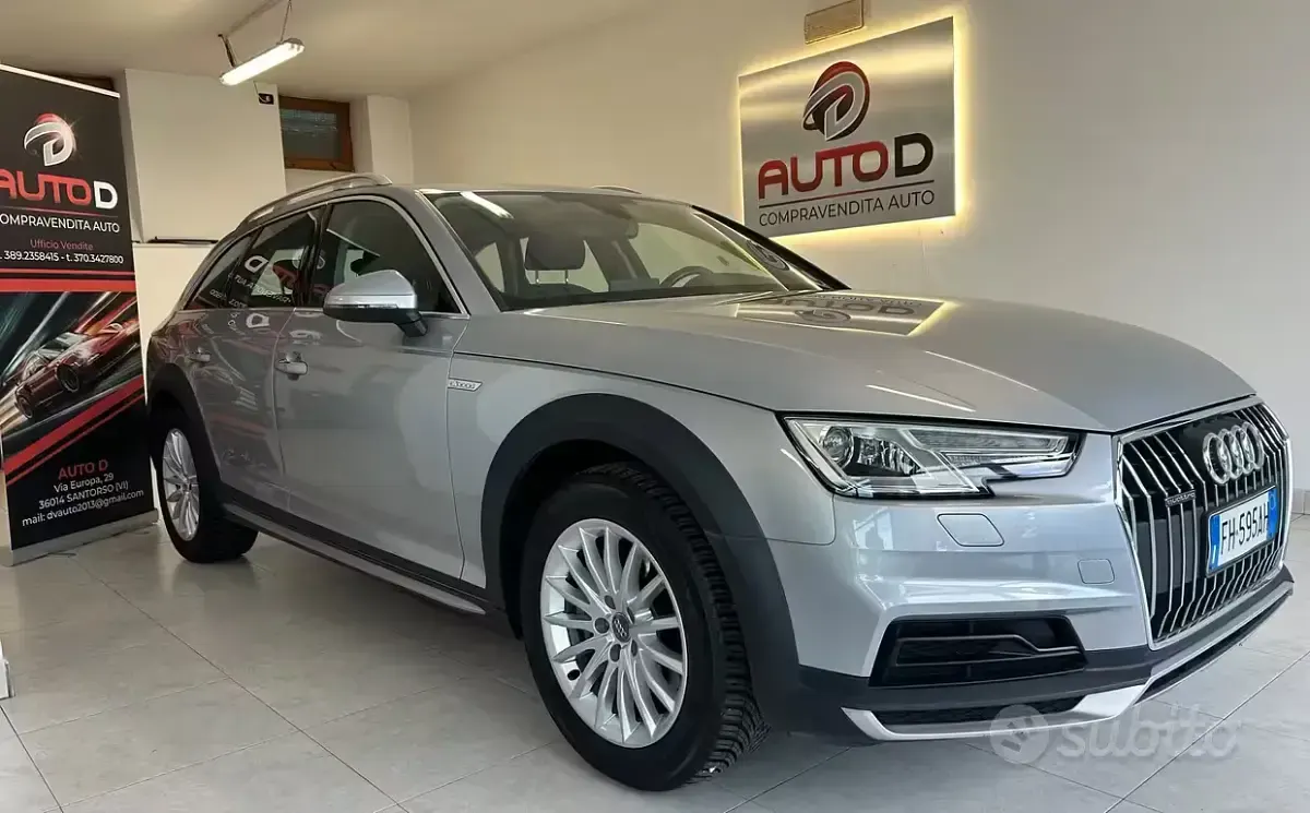 Usata Audi A4 Allroad Comfort 190 CV (139 kW) 2017 Grigio Station wagon