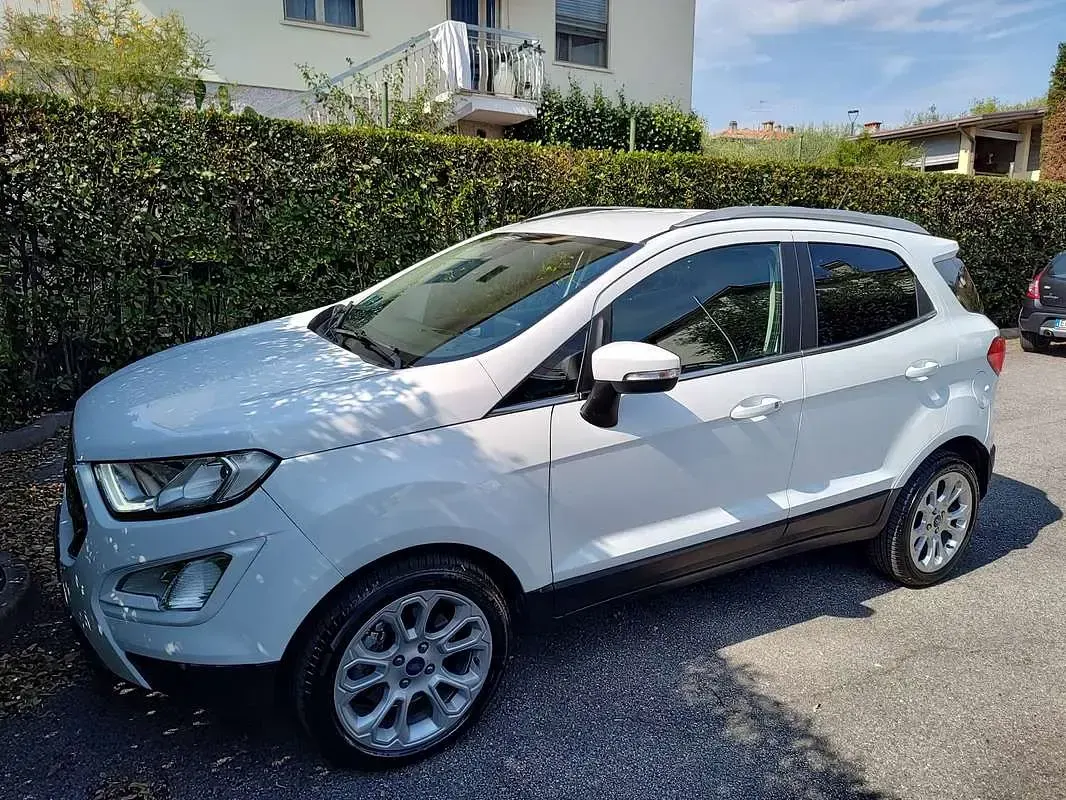 Usata Ford Ecosport Titanium 125 CV (91 kW) 2021 Bianco SUV