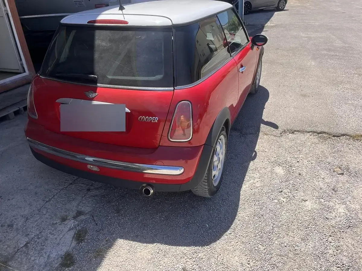 Usata Mini Cooper Coupé 116 CV (85 kW) 2002 Rosso Coupé