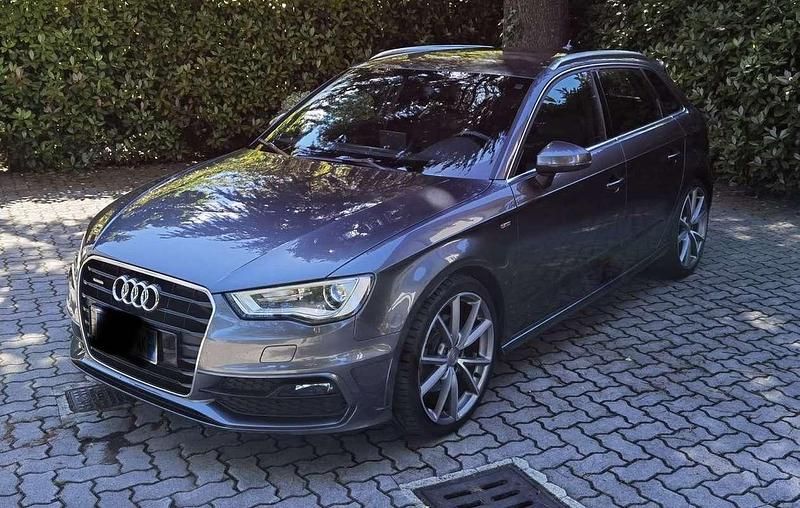 Usata Audi A3 S-Line 184 CV (135 kW) 2016 Grigio Berlina