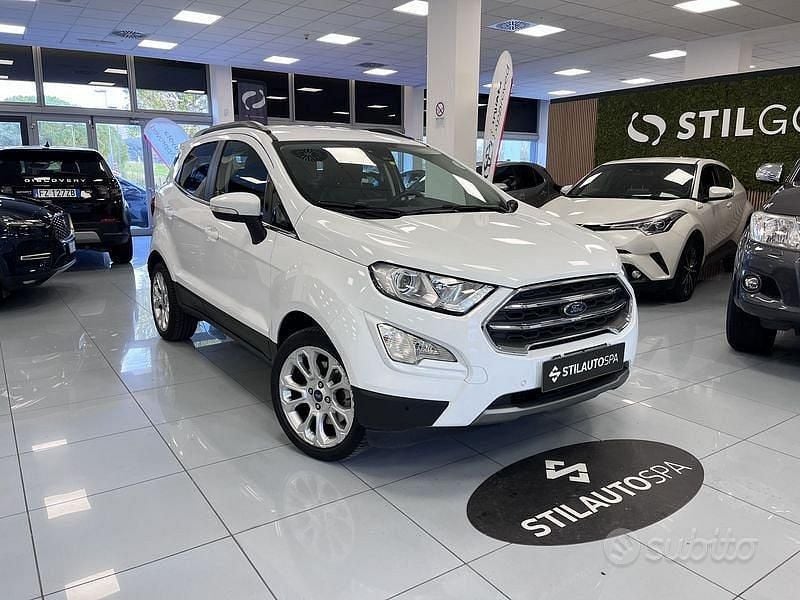 Usata Ford Ecosport Titanium 125 CV (91 kW) 2023 Bianco SUV