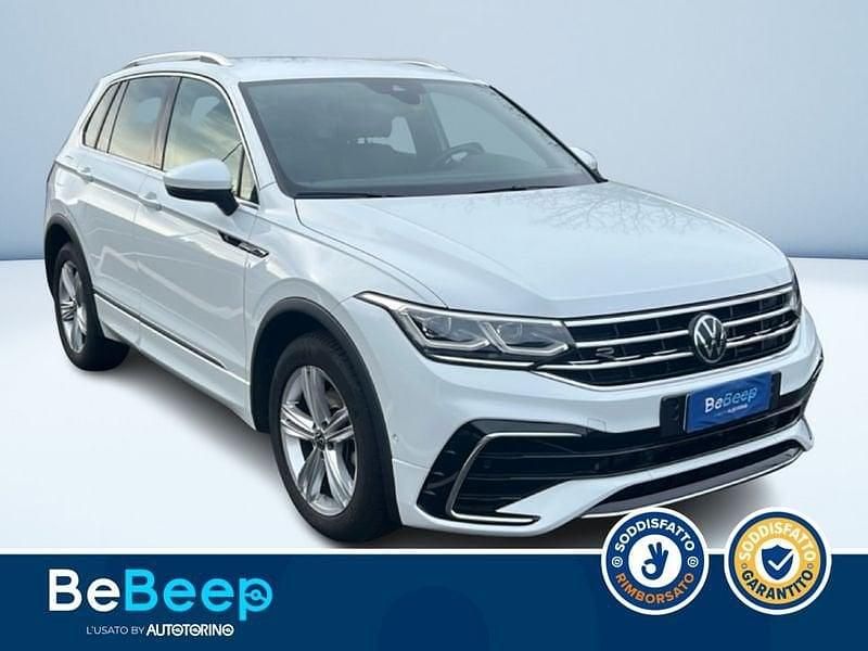 Usata VW Tiguan R-line 150 CV (110 kW) 2023 Bianco pastello SUV