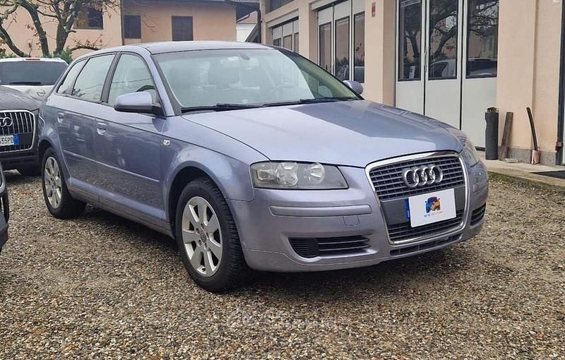 Usata Audi A3 Ambition 140 CV (102 kW) 2007 Grigio Berlina