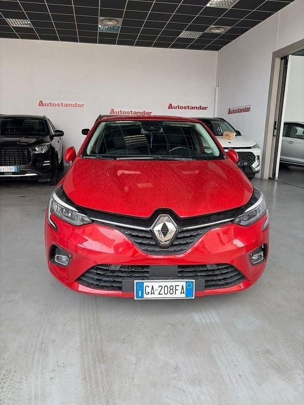 Usata Renault Clio V Intens 101 CV (74 kW) 2020 Rosso Utilitaria