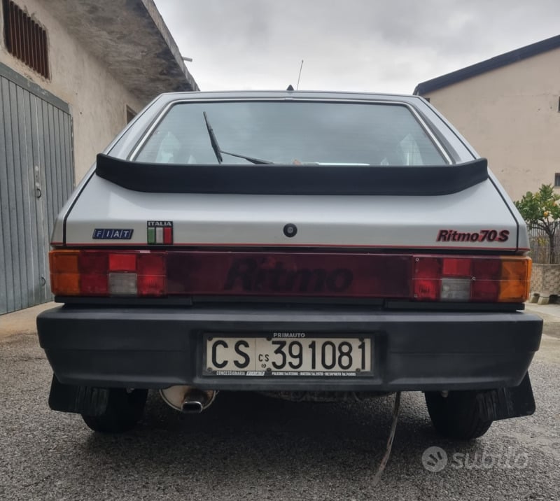 Usato Fiat Ritmo Benzin Cv Calabria Autouncle