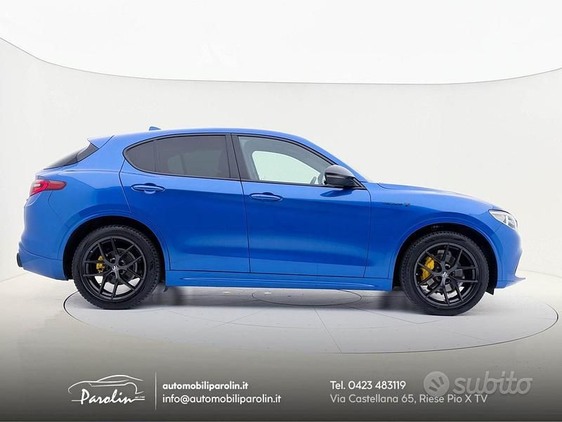 Usata Alfa Romeo Stelvio Ti 210 CV (154 kW) 2021 Blu SUV