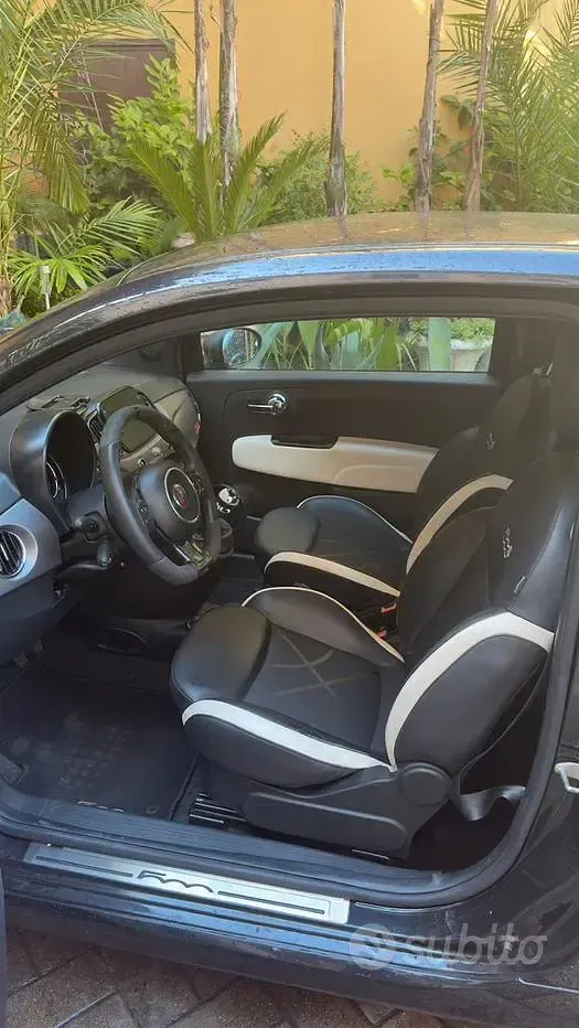 Usata Fiat 500 S 69 CV (50 kW) 2016 Nero Coupé