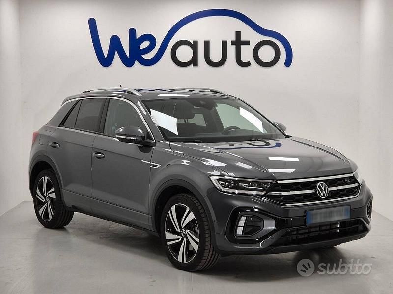 Usata VW T-Roc R-line 150 CV (110 kW) 2024 Nero SUV