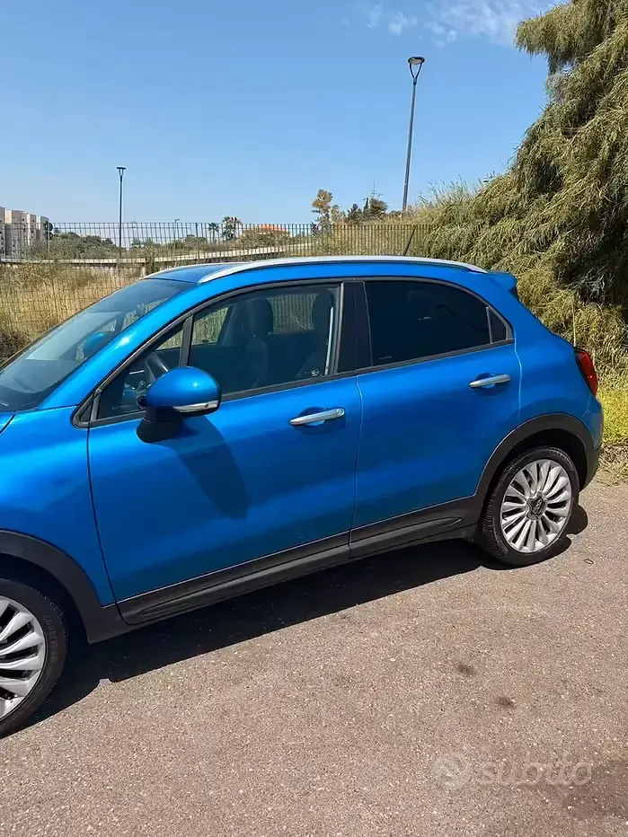 Usata Fiat 500X 95 CV (69 kW) 2019 Bluazzurro SUV