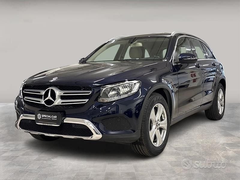 Usata Mercedes GLC250 Business 204 CV (150 kW) 2017 Blu SUV