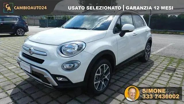 Usata Fiat 500X Cross 140 CV (102 kW) 2017 Bianco SUV