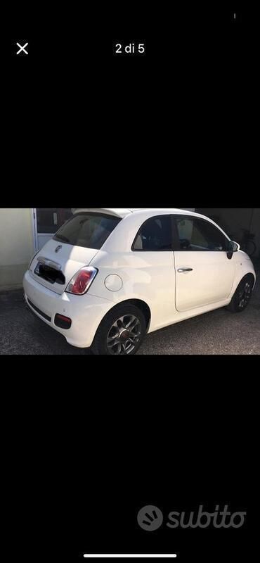 Usata Fiat 500 2015 Bianco Utilitaria